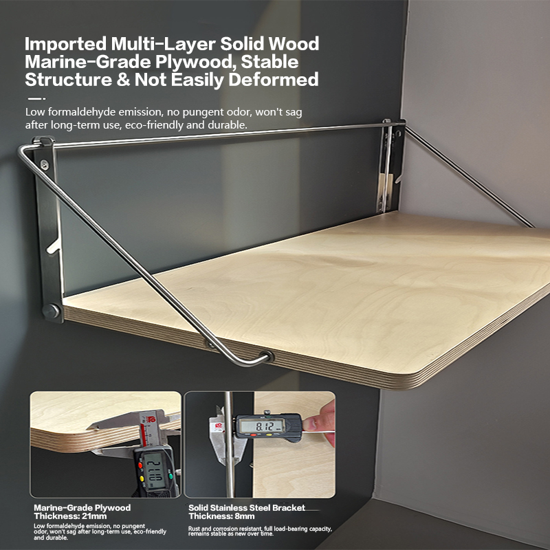 Bureau mural pliable en contre - Wall Mounted Desk Fold avis et prix