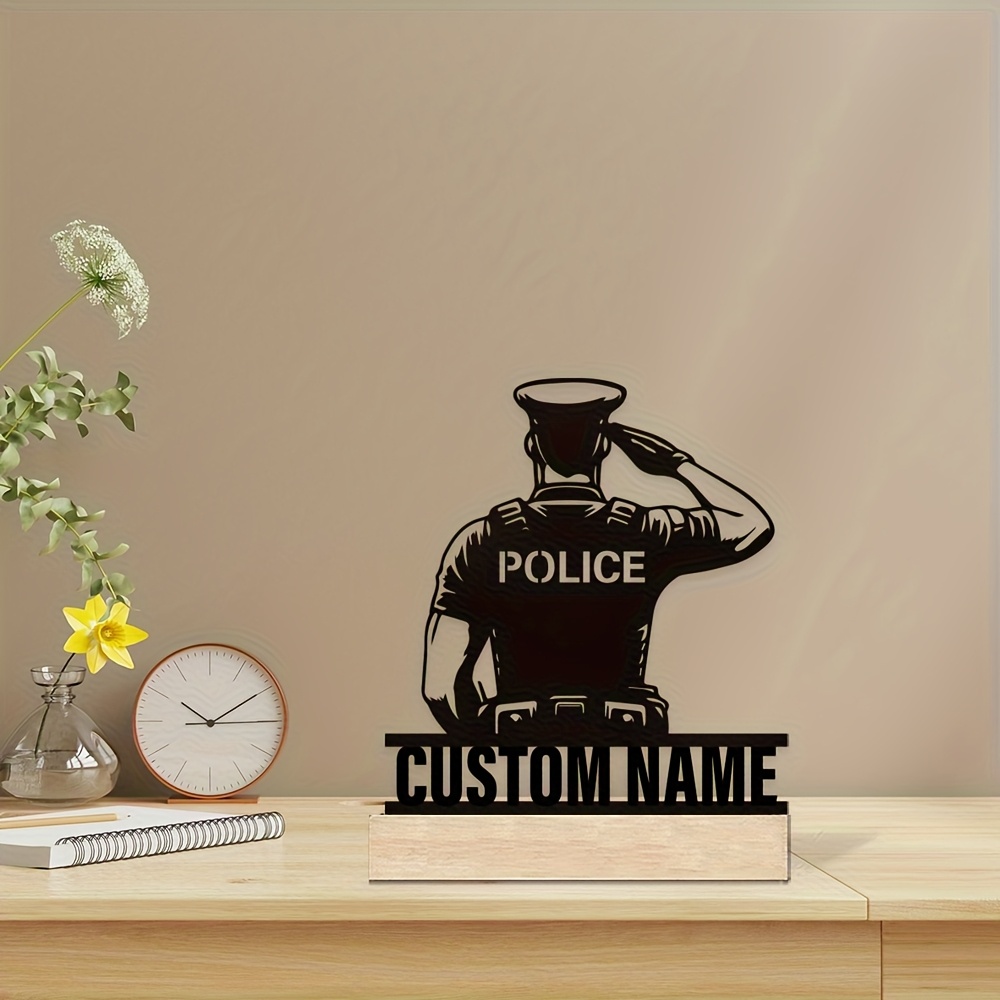 Badge de police en métal perso - Office Furniture Table avis et prix